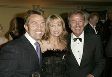 Bradley Walsh and Debra Stephenson and presenter Des O Connor arr- 2004 Photo 1
