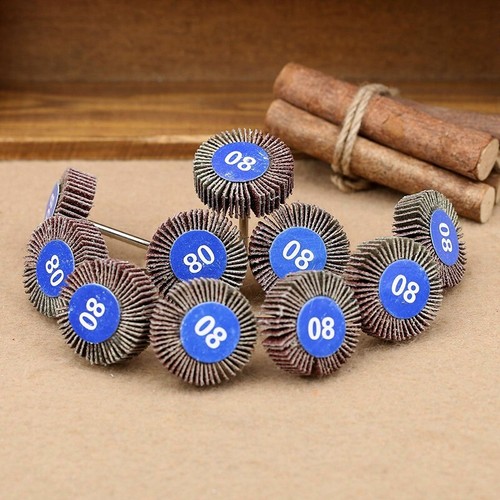 10 * Sanding Sandpaper Flap Disc Grinding Wheel For Power Rotary Tool 80# Grits - Picture 2 of 12