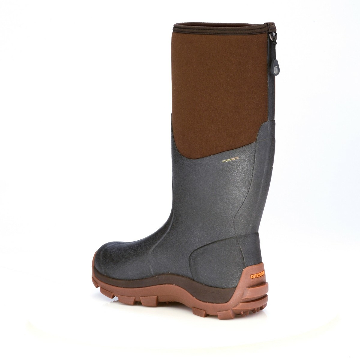 Dryshod, Men's Haymaker Adjustable Gusset Waterproof Boots, HAYG-MH-BK