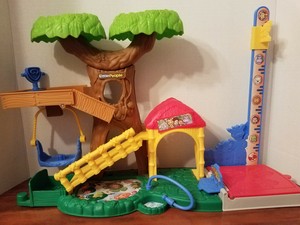 fisher price tree house slide