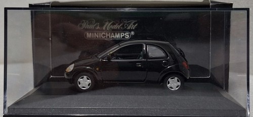 Ford KA 1997 Nero 1:43 Minichamps 430086402 ESTREMAMENTE RARO!! - Foto 15 di 16