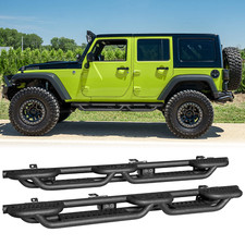 Vijay Texture Running Boards Side Steps Fits 2007-2017 Jeep Wrangler Jk4 Doors