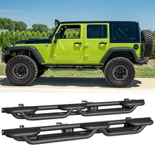 Vijay Texture Running Boards Side Steps Fits 2007-2017 Jeep Wrangler JK(4 Doors）