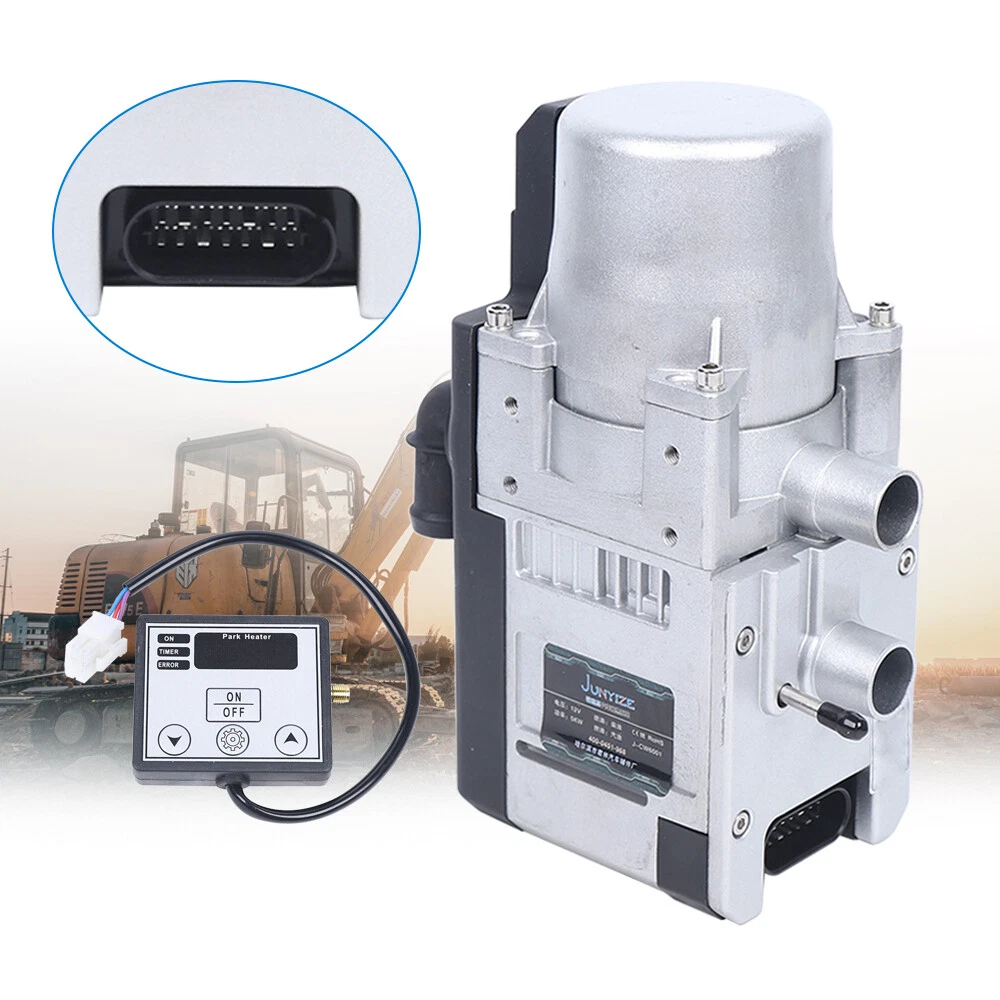 5KW 12V Remote Control Diesel Water Heater For Van Camping Trailer RV  Motorhomes | eBay
