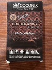 Coconix Leather Care PRO - Professional Leather and Vinyl Repair Kit NIB