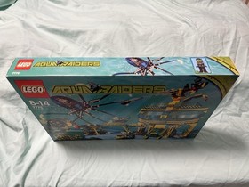 LEGO 7774 + 7775 Aqua Raiders Aqua Base Station + Submarine and Giant Crab NEW & ORIGINAL PACKAGING