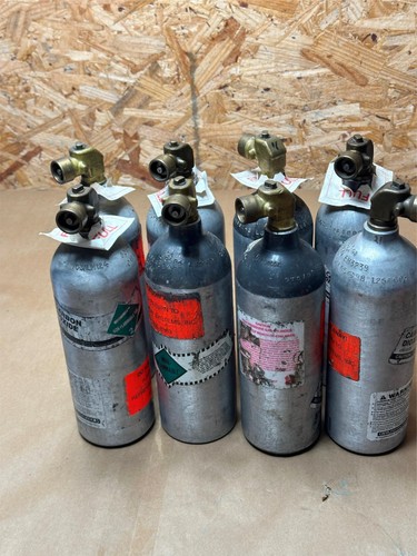 8x Pack Lot High Pressure Gas Tank CO2 TC-3ALM124 1.25# 1.25Lb