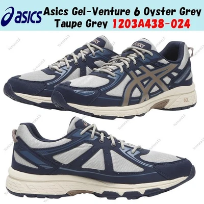 Taille homme Asics Gel-Venture 6 gris huître gris taupe 1203A438-024 - Photo 1/4