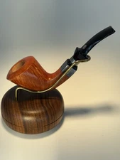 Vintage NOS Mastro De Paja Freehand Square Shank  W/ Silver Hardware UNSMOKED