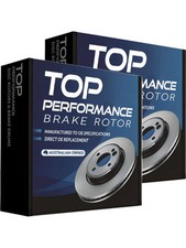 2 x Top Performance Disc Brake Rotor 365mm TD2605 fits Cadillac CTS Sport 6.2 V