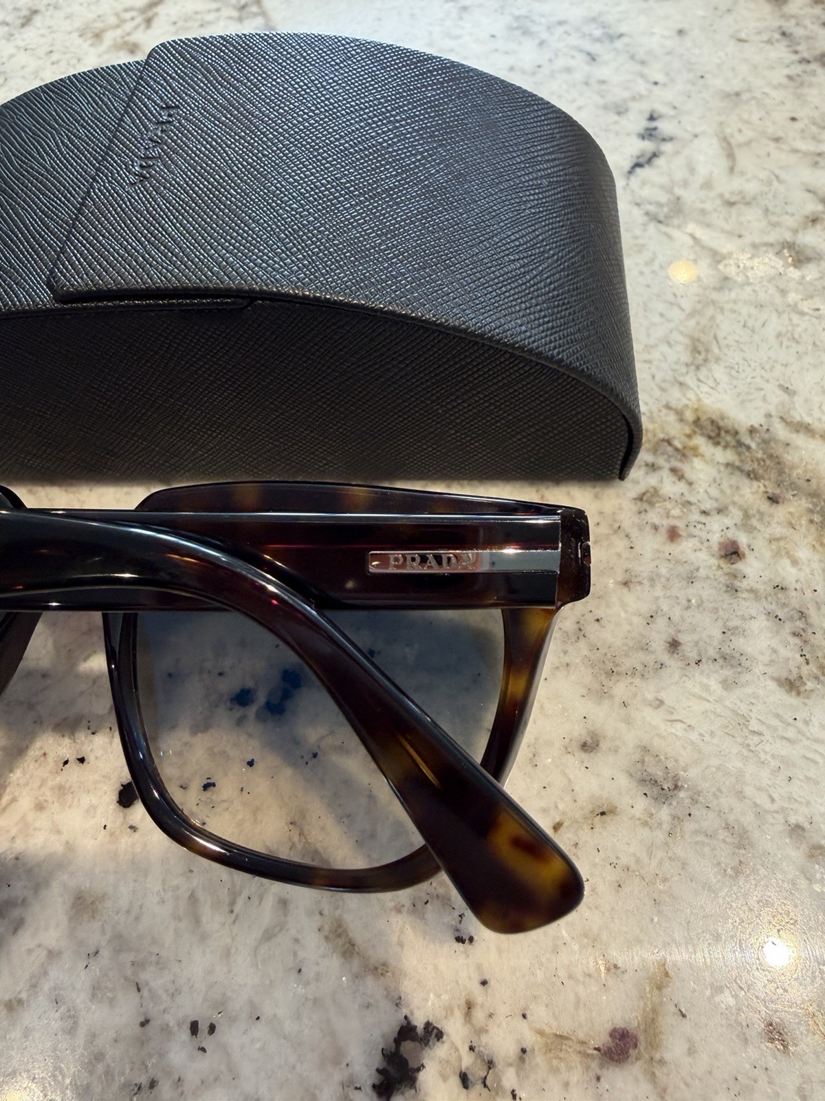 PRADA SPR04Y 2AU-718 Men Rectangular Sunglasses t… - image 2