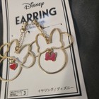 NIP Disney Daiso Mickey Minnie Mouse Bow Earrings Clip On Gold Color — photo 3