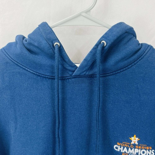 Felpa con cappuccio pullover Houston Astros Peter Millar uomo 22 World Series usata in ottime condizioni XL - Foto 5 di 9