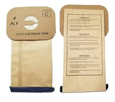 24 Bags for Electrolux Aerus Canister Vacuum Style C ~ 4 Ply  ~