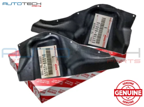 FOR TOYOTA LANDCRUISER 80 SERIES HDJ NEW FRONT FENDER GUARD APRON COVER SEAL SET