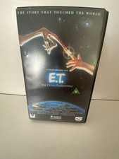 E.T. The Extra Terrestrial VHS Video Tape 1982 Cert U. Drew Barrymore