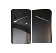 Faceplate Set Sony PlayStation 5 Slim Disc Edition Black 2 Parts Replacement