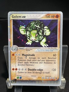 golem ex pokemon card value 151 189 Ultra Rare Team Collectors holofoil pattern or surface detail) Golem ex #76 Prices |