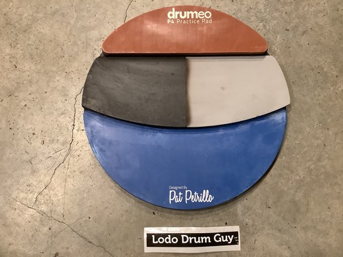 Drumeo P4 Practice Pad Designed By Pat Petrillo #SQ3
