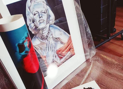 空山一 プリント Marilyn Monroe ED20 Hajime Sorayama Print Marilyn Monroe ED20 Autograph | eBay