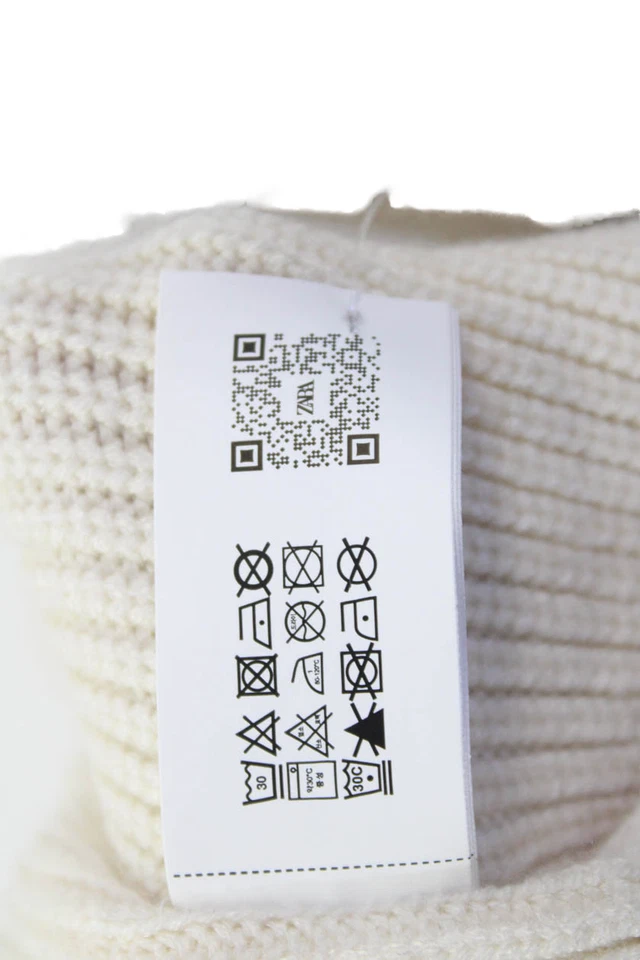 Zara Childrens Girls Sleeveless Tie Sides Shell Sweater White Size 5 - Image 4 of 4