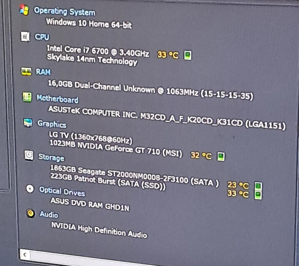 PC ASUS I7 - Immagine 2 di 4