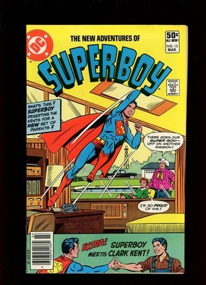 New Adventures of Superboy #15 1981 NM- 9.2 High Definition Scans**