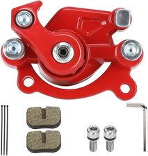 FVRITO Rear Brake Caliper with Brake Pads Compatible with Mini Bike Coleman CT10