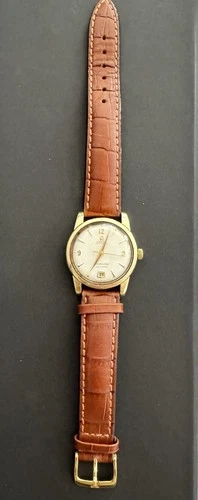 Vintage 1953 Omega Seamaster Calendar 2757-2 Honeycomb Dial Bumper Auto Cal 355