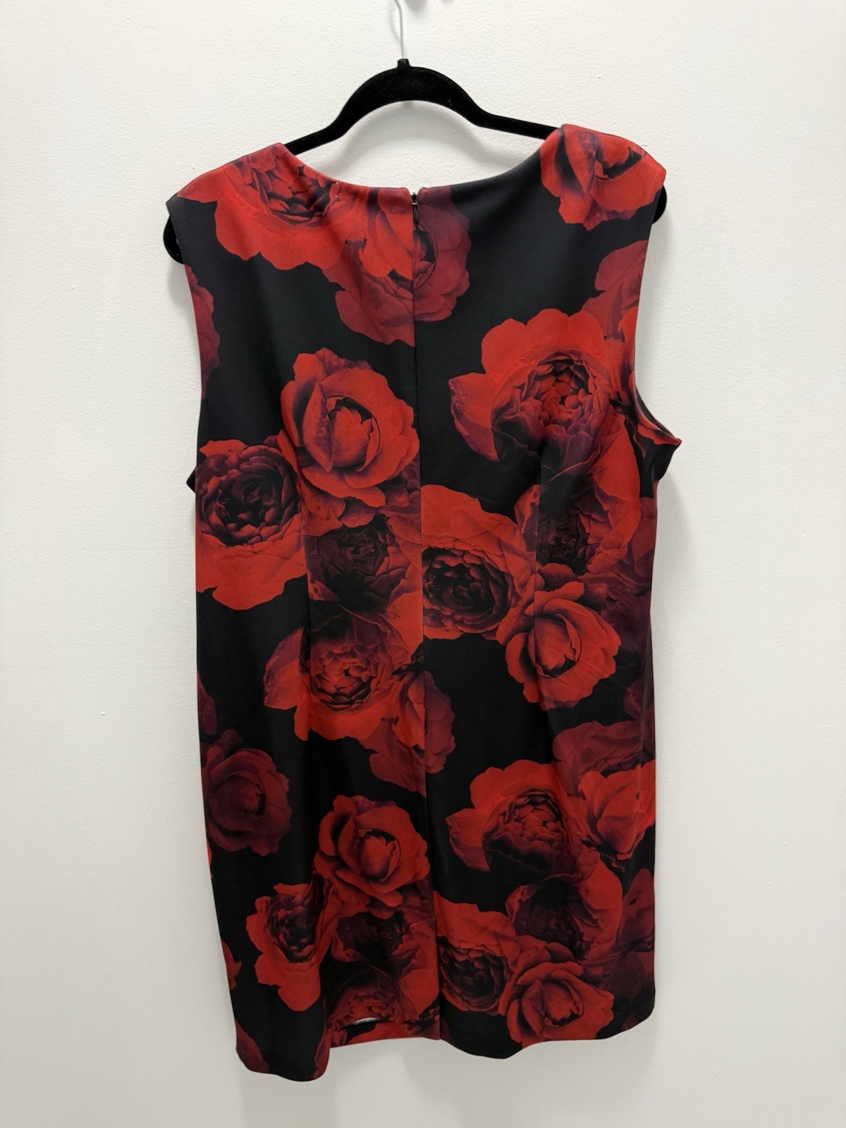 Maya Brooke Red Rose Floral Dress Jacket Set Size 20W Plus 2pc Formal NWT thumbnail 10