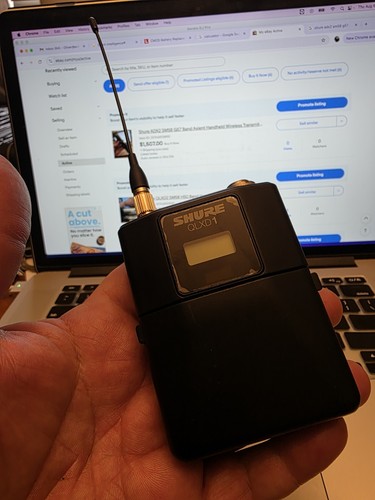Shure QLXD1 G50 Band Wireless Bodypack