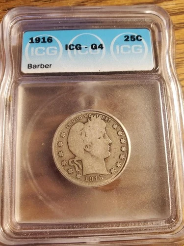1916 P Barber Quarter G-4 Condition