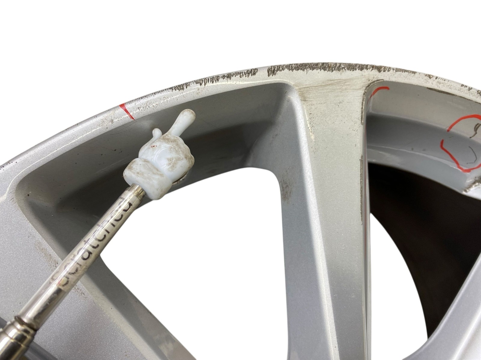 2022 Aston Martin vantage 20x9 Front 5 V-spoke Wheel Rim *Curb Rash*