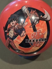 2009 Bakugan Hedstrom Playball 8" Playground Plastic Ball ~ShiPPeD UNINFLATED~
