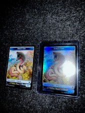 MTG Foundations  Scion of the Deep/ Koma's Coil Token 2 Card Lot 1 Foil 1 Non