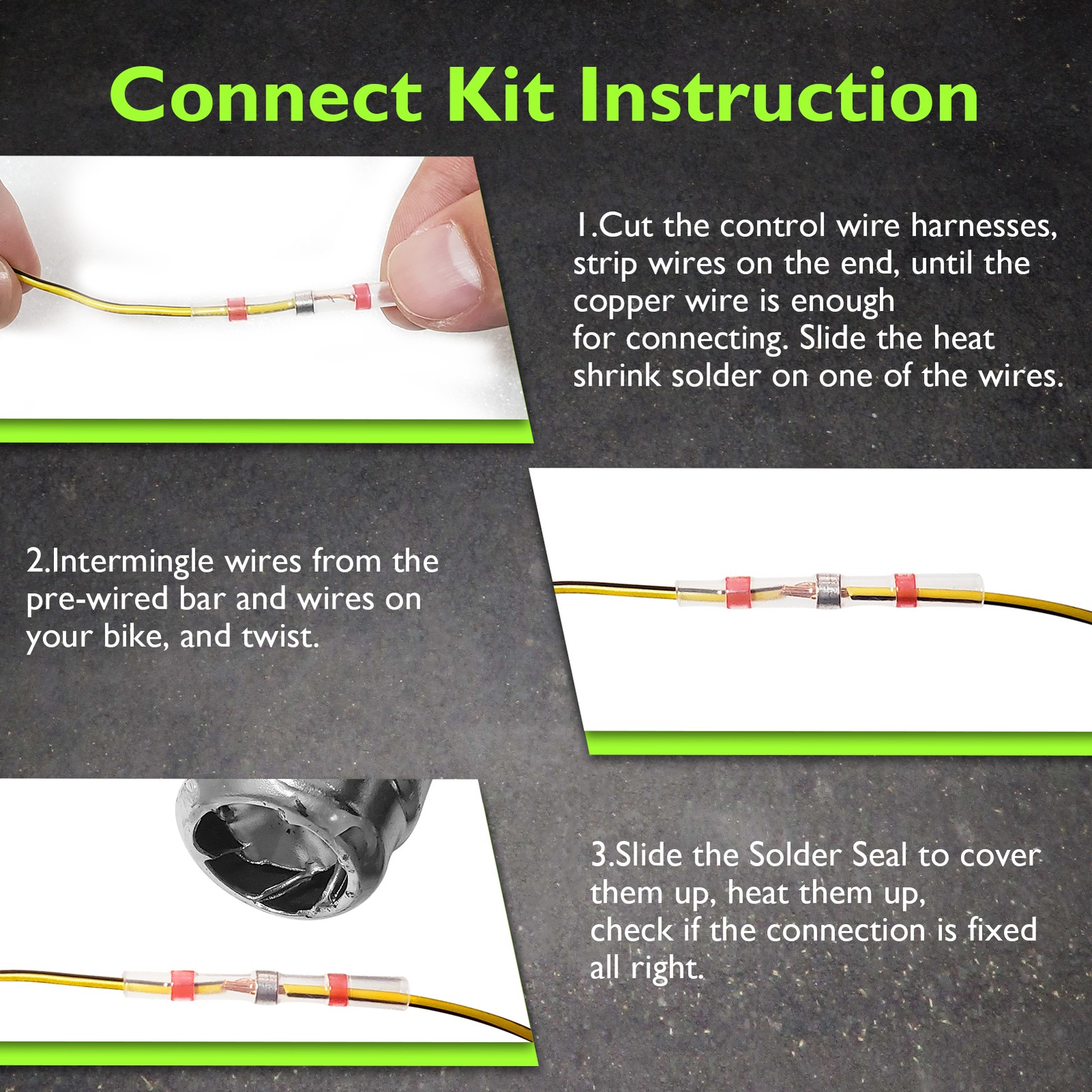 MOFUN 10" Rise Chrome Pre-wired Bagger Bar-Sharp For Harley Ultra Limited 08-13