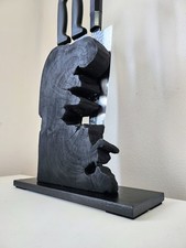 Ceppo Portacoltelli In Radica Di Ulivo Yakisugi Made In Italy 🇮🇹