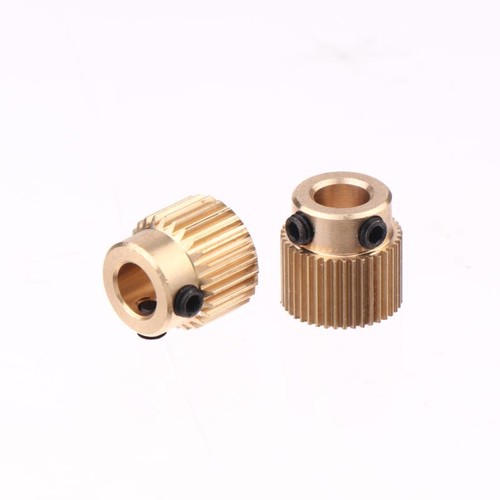 5Pcs Brass Extruder Wheel 26/40 Teeth Drive Gears For 3D Printer Accessories a - Afbeelding 7 van 11