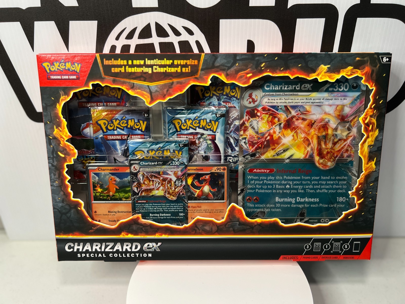 Pokemon Charizard ex Special Premium Collection TCG Factory Sealed Box 5xBooster