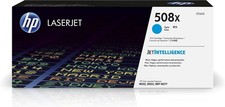 HP 508X Cyan High-Yield Toner Cartridge , CF361X