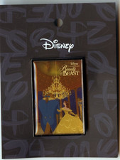 Disney IKNOWK Korea Beauty and the Beast Belle Poster Pin w/Easel 2023
