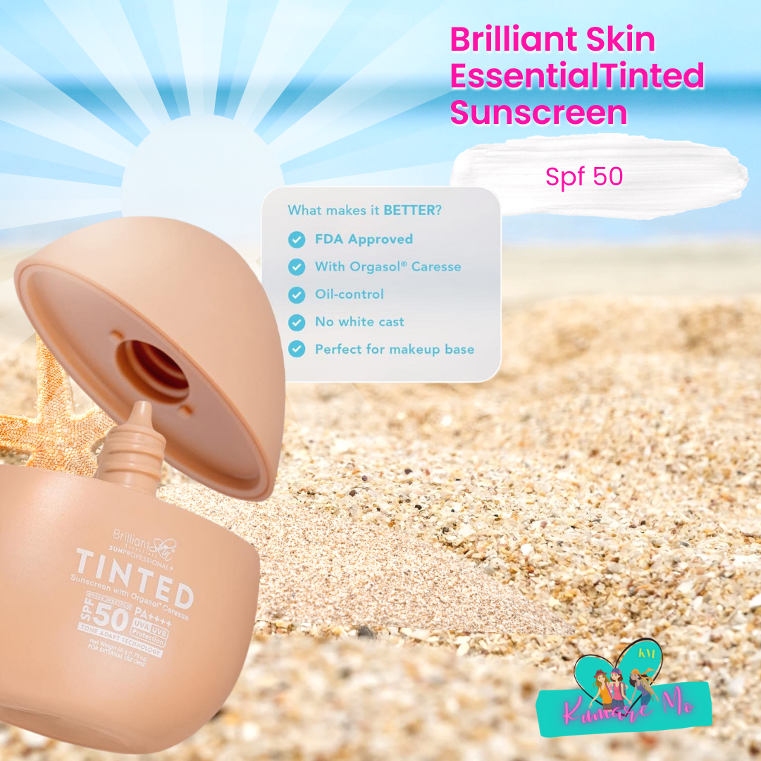 Brilliant Skin Tinted Sunscreen with Orgasol Carese SPF 50g