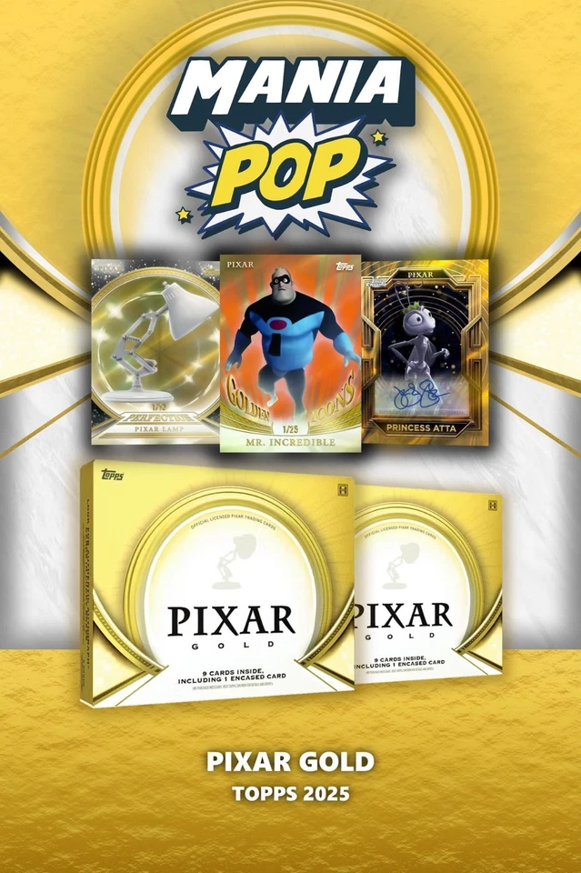 PIXAR GOLD | HOBBY BOXES | BEN | RANDOMS & PERSONALS