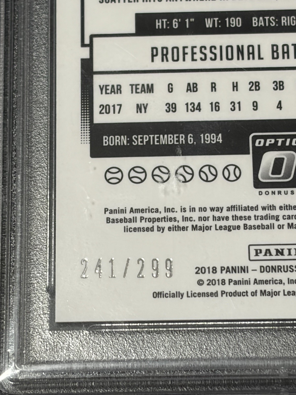 Panini 2022 Chronicles Photogenic Brock Purdy PH-36 RC Insert PSA 9 49ers view 2