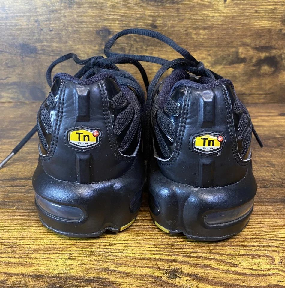 Nike Air Max Plus TN Running Shoes Black Sneakers Youth US 7Y - Image 4 of 4