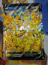Pikachu V-Union Full Set of Four - SWSH139-SWSH142 Black Star Promo (Pokemon)