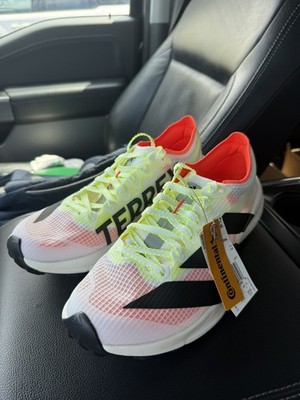 adidas Terrex Agravic Speed 2 JS3537 White Black Trail Running Shoes Women s 8