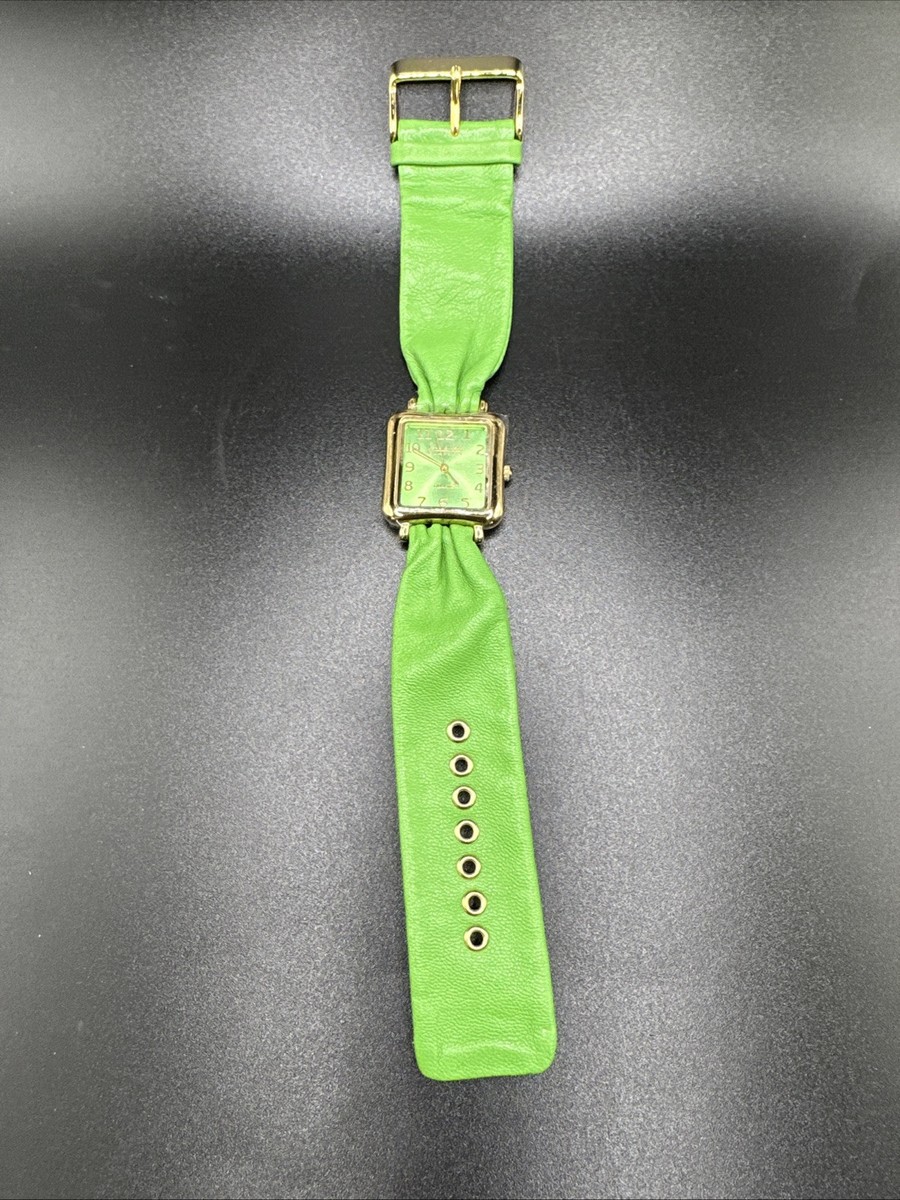 Joan Rivers Green Soft Leather Watch - Never Worn/New  display picture 2