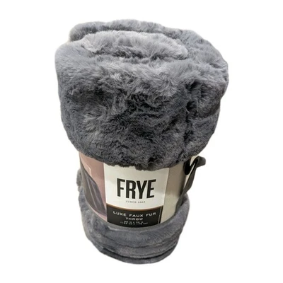 Frye Luxe Faux Fur Throw 60" X 70"