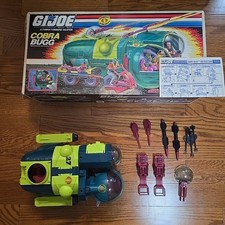 Vintage 1988 GI Joe ARAH Cobra BUGG  Sector-Viper  Almost Complete   With Box
